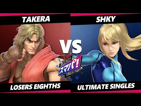 Sumapa 62 Top 8 - Shky (ZSS) Vs. takera (Ken) SSBU Ultimate Tournament
