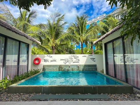 New World resort villa tour in Phu Quoc, Vietnam. #newworld #holiday #hotel #beach #room  #reception