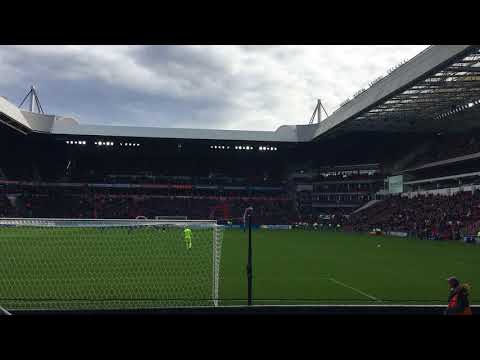 Doelpunt Marco van Ginkel PSV - Heracles 3-0 22-10-2017