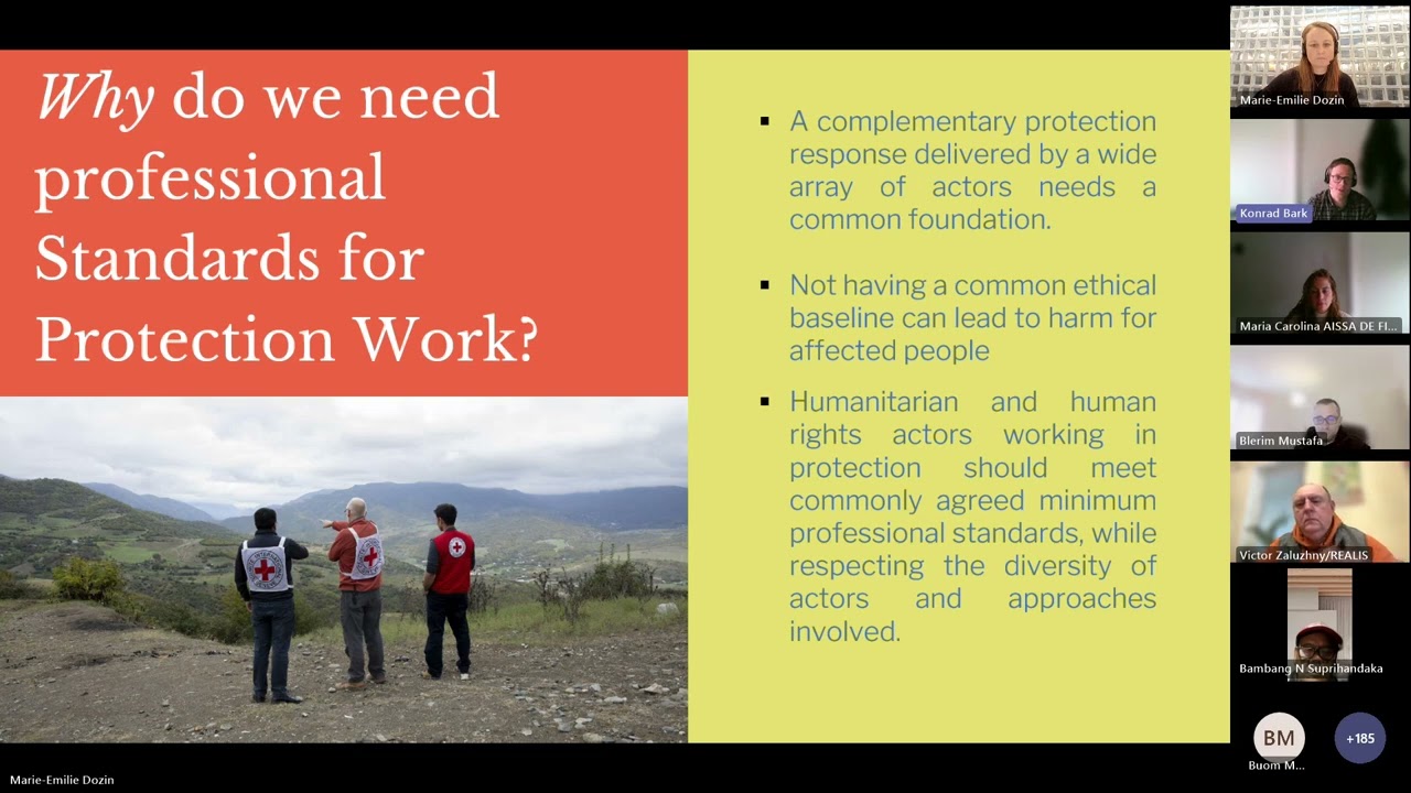 GPC 2026 Protection Series - ICRC Professional Standards for Protection Work
