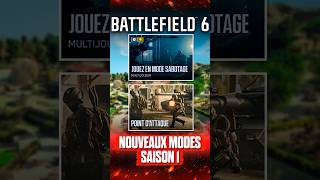 Les Nouveaux Modes de Battlefield 6 en Saison 1!