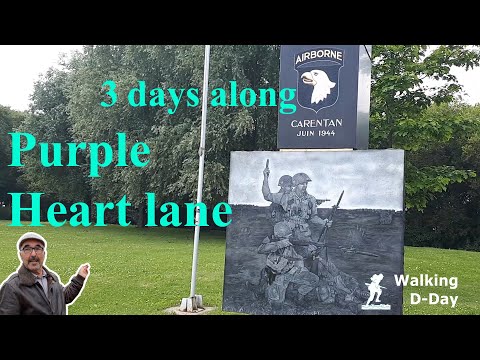 Thumbnail for Purple Heart Lane: Three days to cross 1 mile. The 3rd battalion 502nd to Carentan by June Cole
