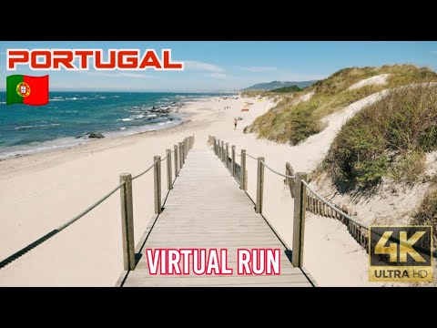 Virtual Run Beach | Portuguese Coast | Treadmill Workout #063