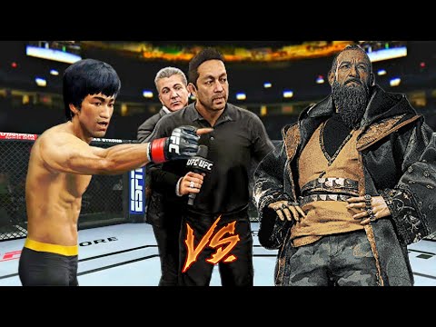 Bruce Lee vs. Mandarin - EA Sports UFC 4