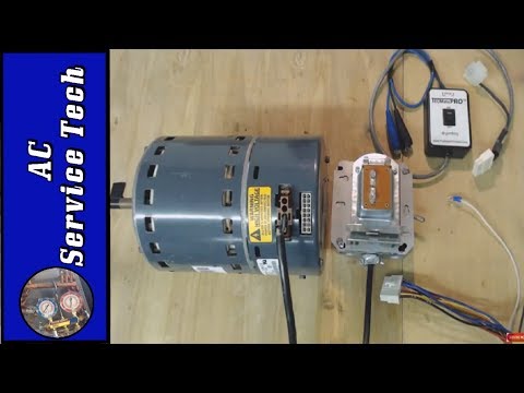 Testing ECM Variable Speed Fan Motor, Make Your Own Tester!