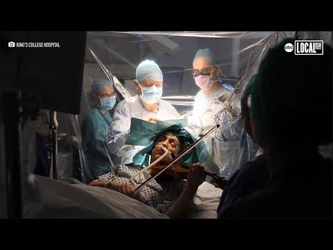 Woman Plays Violin While Surgeons Operate On Her Brain Tumor | Localish