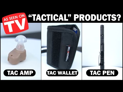 Testing 3 As Seen on TV "Tactical" Products