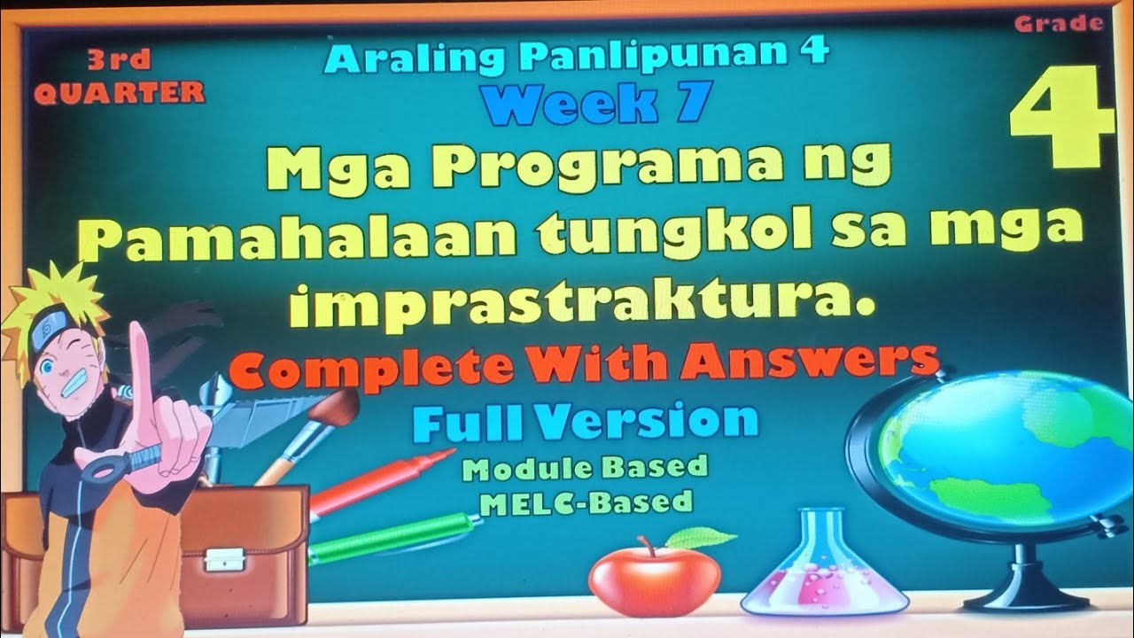 Putar video Araling Panlipunan 4, 3rd Quarter Week 7, Programang Pang Imprastraktura ng Panahalaan sekarang Araling Panlipunan 4, 3rd Quarter Week 7, Programang Pang Imprastraktura ng Panahalaan