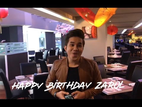 Birthday Surprise Zarol Zarif 🥳