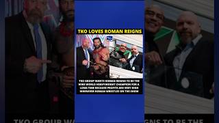 Download lagu Roman Reigns has the support of TKO Group as WWE World Heavyweight Champion #romanreigns #wwe mp3