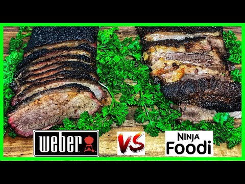 Ninja Foodi vs. Weber Kettle | Battle Brisket | Slow 'N Sear 2.0