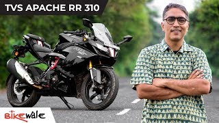 In this video Vikrant Singh rides the TVS Apache RR 310 to tell you the improvements the bike has received in its latest update.