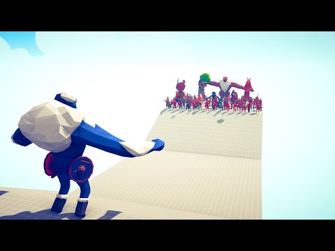 ICE GIANT vs SECRET Team - Totally Accurate Battle Simulator TABS