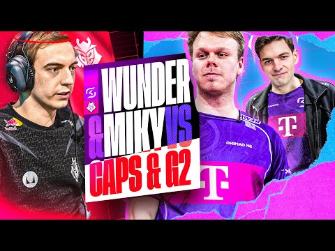 WUNDER & MIKY VS CAPS - SK VS G2 - LEC 2026
