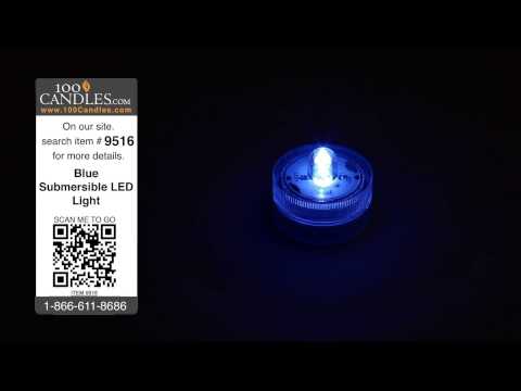 Blue Submersible LED Light