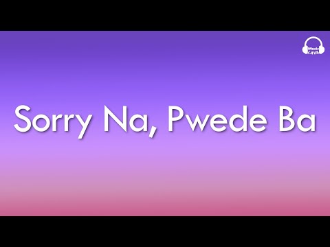 Kaye Cal (Acoustic Cover) - Sorry Na, Pwede Ba (Lyrics)