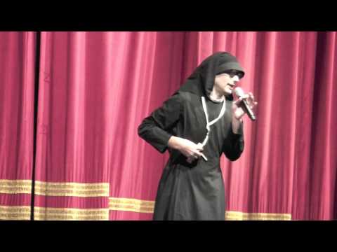 Suor Nausicaa a Bergamo