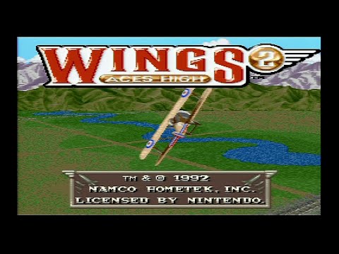 Wings 2: Aces High - SNES (1992)