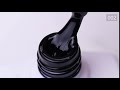Molekula gel varnish No. 002 (black, enamel), 6 ml