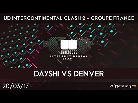Dayshi vs Denver TvZ - UD Intercontinental Clash 2 - Groupe France - Winner side - Starcraft II
