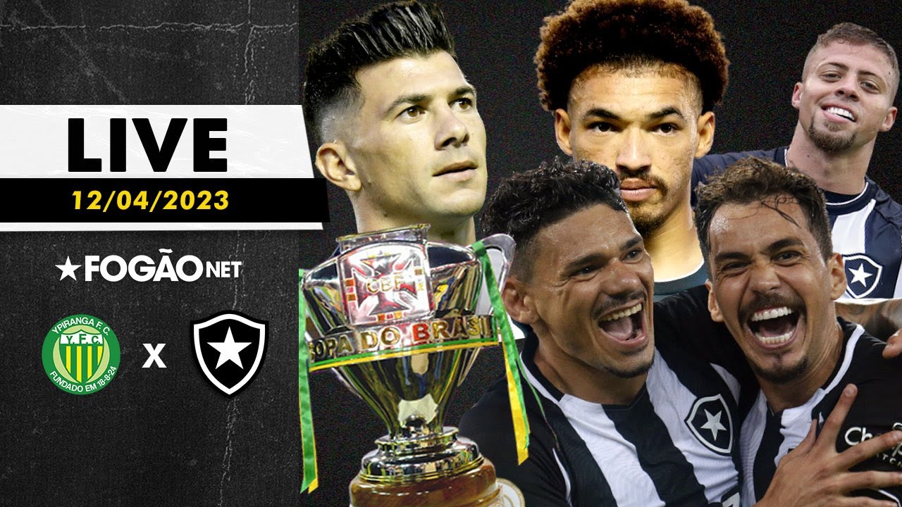 LIVE | Pré-jogo de Ypiranga-RS x Botafogo e últimas notícias do Glorioso