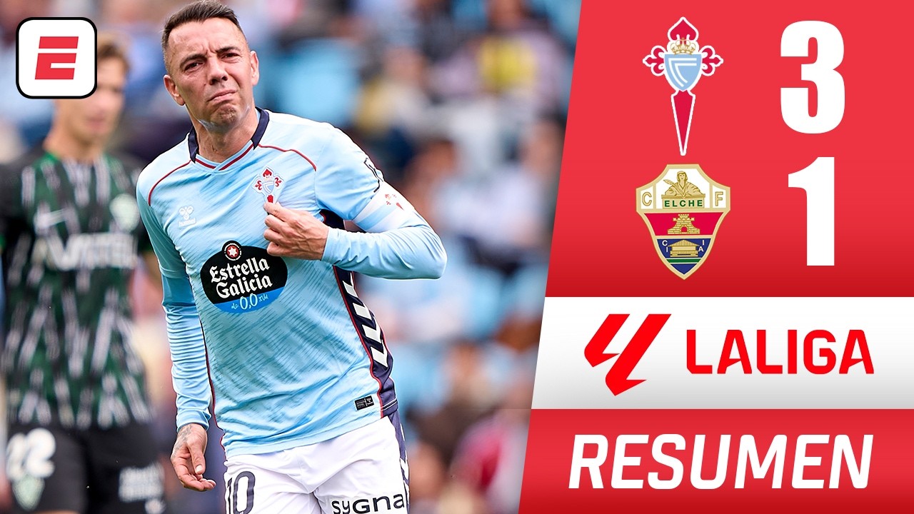 CELTA DE VIGO consigue 3 puntos de oro con triunfo ante ELCHE y sigue soñando con Europa | La Liga