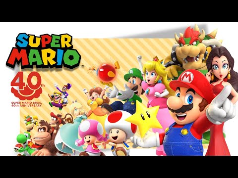 Breaking Through! - Super Mario 40th anniversary montage