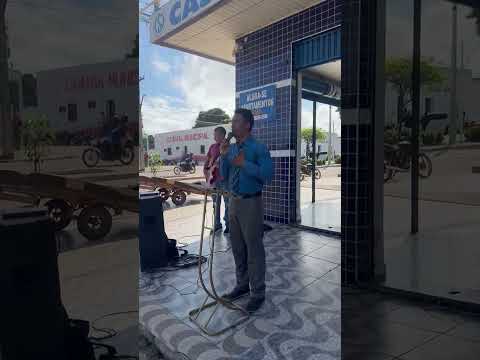 Mensagem Evangelística na avenida de Aldeias Altas Maranhão. Diácono José Fernando. #missão  #Deus