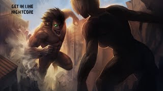 Nightcore - Get in Line (Simon Curtis) [Lyrics] [HD]