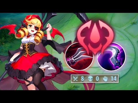 RUBY UNKILLABLE HYBRID BUILD!🔥RUBY BEST BUILD 2022 - MLBB