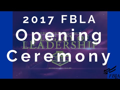 2017 FBLA NLC - Opening Ceremony