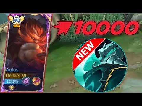 NEW AULUS BEST BUILD AND EMBLEM 2025 - TOP GLOBAL 1 AULUS GAME PLAY - NEW TUTORIAL AULUS