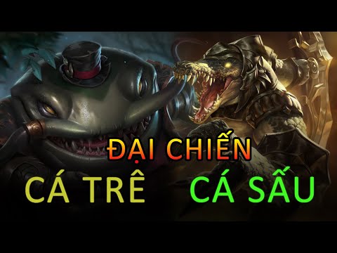 ĐẠI CHIẾN GIỮA HAI THỦY QUÁI ĐẦM LẦY | RENEKTON VS TAHM KENCH | ONE CHAMP RENEKTON | BLACK PAOPAO