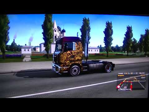 MongoTV_3821 - Mongo Games - Part 71 - Euro Truck Simulator 2 - ETS2 - Russian Open Spaces - Igor