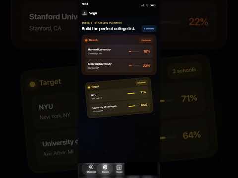 Vega: AI College Counselor