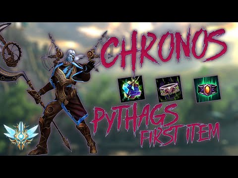 PYTHAGS ON CHRONOS FIRST ITEM?! | GM Midlane | Smite Season 6