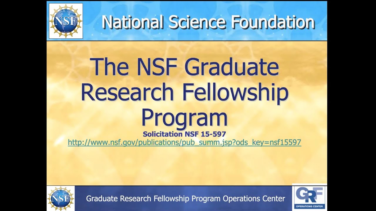 Writing Competitive Fellowship Applications