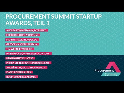 Procurement Summit Startup Awards - Lhotse