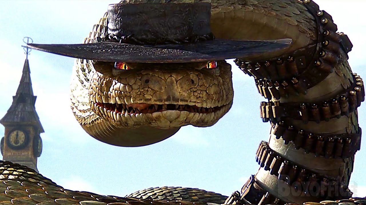 Rango vs Jake Cascavel | Rango | Clipe