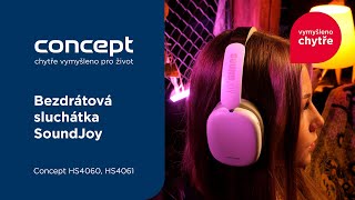 Bezdrátová sluchátka SoundJoy HS4060- Extrémní výdrž 70 hodin a ANC