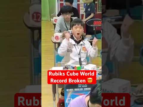 He Broke the Rubik's Cube World Record! 😱