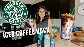 HOW TO MAKE STARBUCKS ICED COFFEE AT HOME | BRENNA LYONS