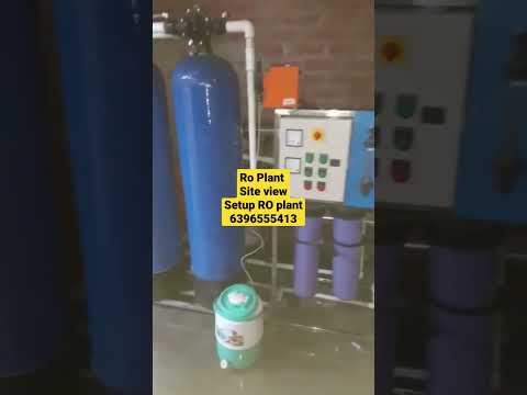 Ro mineral water machine