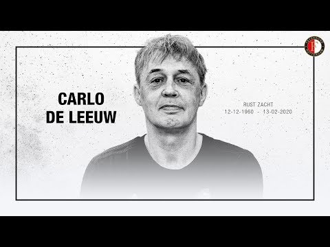 Rust zacht, lieve Carlo. Een leven lang Feyenoorder