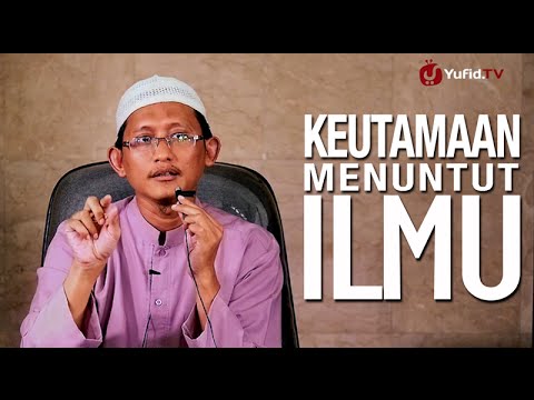 <p>Dalam kehidupan di dunia ini banyak orang sibuk dengan salah satunya adalah menuntut ilmu. Namun kebanyakan mereka lebih suka menuntut ilmu dunia dari pada akhirat. Sebenarnya yang diwajibkan itu ilmu apa?</p>
<p>video ini akan menjelaskan akan hal itu. semoga bermanfaat</p>
<p>Video yufid.tv (Klik link untuk melihat koleksi video lainnya)</p>
<p>Kunjungi juga situs Islami lainnya:</p>
<p> * CaraSholat.com</p>
<p> * KonsultasiSyariah.com</p>
<p> * Kajian.net</p>
<p> * KhotbahJumat.com</p>
<p> * KisahMuslim.com</p>
<p> * PengusahaMuslim.com</p>
<p> * Yufid.TV</p>
<p> * Yufidia.com</p>
<p> * Yufid.org (Official Web)</p>
<p> * Syaria.com (ENGLISH)</p>
<p> * Whatisquran.com (ENGLISH)</p>
<p>***</p>
<p>Kumpulan video ceramah agama islam pengajian islam tanya jawab konsultasi islam tausiyah motivasi islami yufid.tv</p>
<p>Dalam kehidupan di dunia ini banyak orang sibuk dengan salah satunya adalah menuntut ilmu. Namun kebanyakan mereka lebih suka menuntut ilmu dunia dari pada akhirat. Sebenarnya yang diwajibkan itu ilmu apa?</p>
<p>video ini akan menjelaskan akan hal itu. semoga bermanfaat</p>
<p>Video yufid.tv (Klik link untuk melihat koleksi video lainnya)</p>
<p>Kunjungi juga situs Islami lainnya:</p>
<p> * CaraSholat.com</p>
<p> * KonsultasiSyariah.com</p>
<p> * Kajian.net</p>
<p> * KhotbahJumat.com</p>
<p> * KisahMuslim.com</p>
<p> * PengusahaMuslim.com</p>
<p> * Yufid.TV</p>
<p> * Yufidia.com</p>
<p> * Yufid.org (Official Web)</p>
<p> * Syaria.com (ENGLISH)</p>
<p> * Whatisquran.com (ENGLISH)</p>
<p>***</p>
<p>Kumpulan video ceramah agama islam pengajian islam tanya jawab konsultasi islam tausiyah motivasi islami yufid.tv</p>