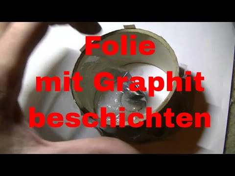 Bessere Methode Kondensatormikrofon Membran mit Graphit beschichten - eflose #747