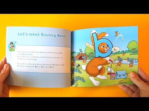 Letterland Story Corner - Bouncy Ben and his bike
