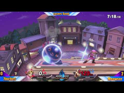 Ultimate SmashaPalooza #19: Losers Semis - Meowser (Bowser) vs 7inches (Incineroar, YL)