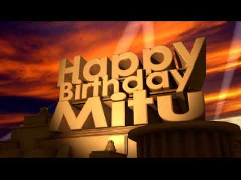 Happy Birthday Mitu