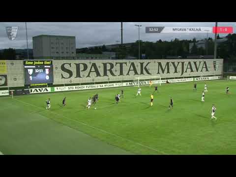 Futbal 8.kolo Spartak Myjava – Kalná nad Hronom